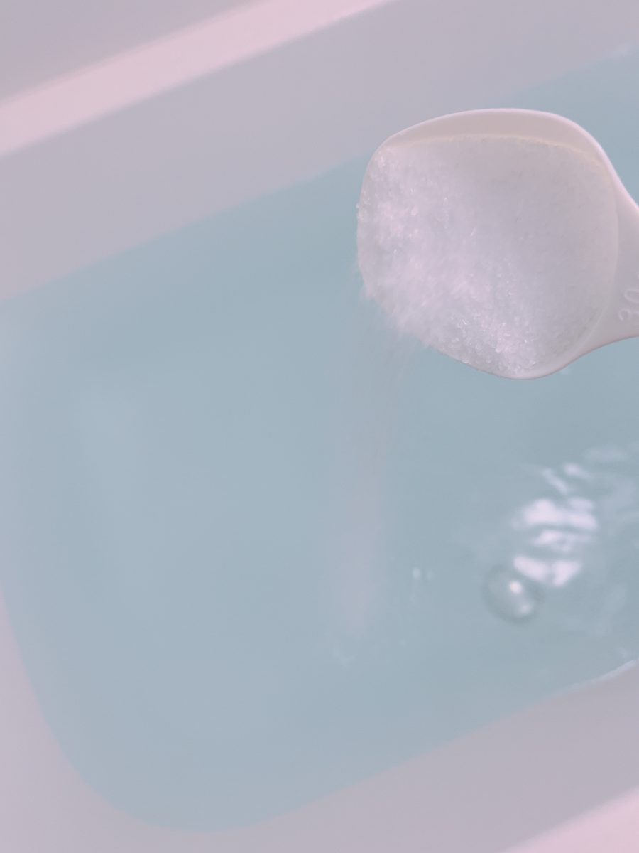 エプソムソルトで体からミネラル補給にハマってます(今更*￣ii￣) 名古屋市中区栄・矢場町駅近くの美容室